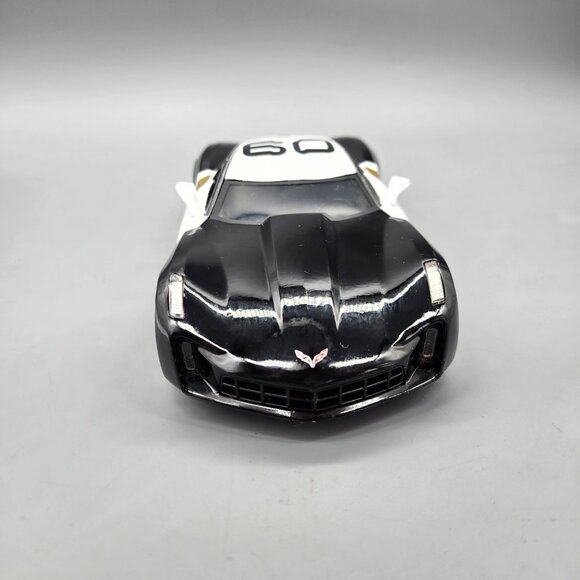 Jada Toys 2009 Corvette Stingray Concept 1:24 Black Highway Patrol Car Model - Picture 8 of 11